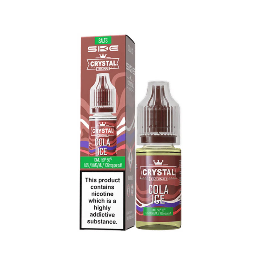 SKE Crystal Original Nic Salt Vape Juice Cola Ice Flavour
