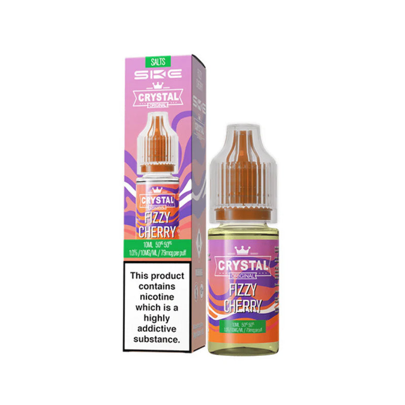 SKE Crystal Original Nic Salt Vape Juice Fizzy Cherry Flavour