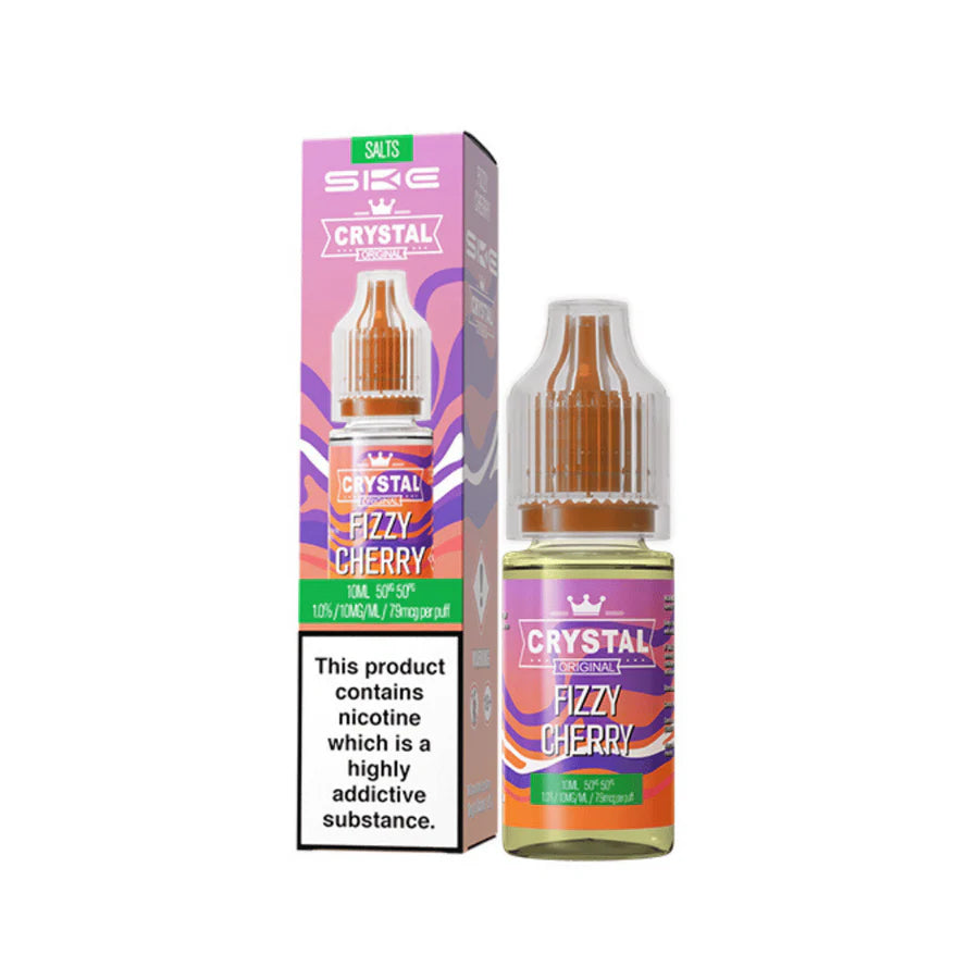 SKE Crystal Original Nic Salt Vape Juice Fizzy Cherry Flavour