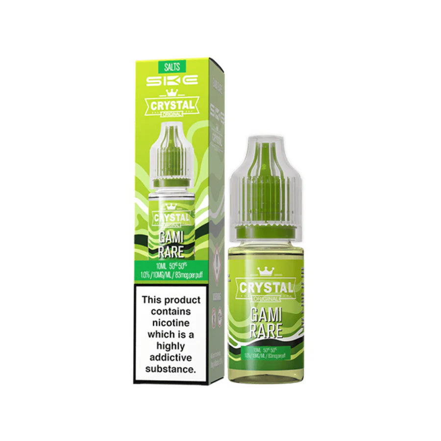 SKE Crystal Original Nic Salt Vape Juice Gami Rare Flavour