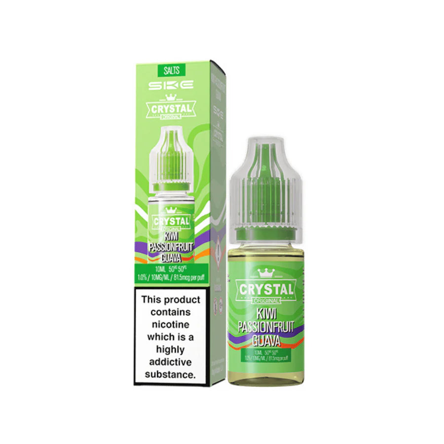 SKE Crystal Original Nic Salt Vape Juice Passionfruit Guava Flavour