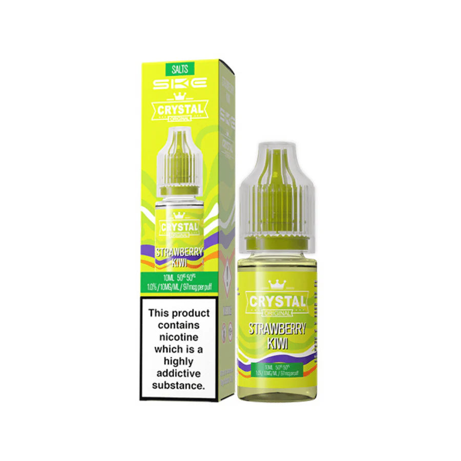 SKE Crystal Original Nic Salt Vape Juice Strawberry Kiwi Flavour