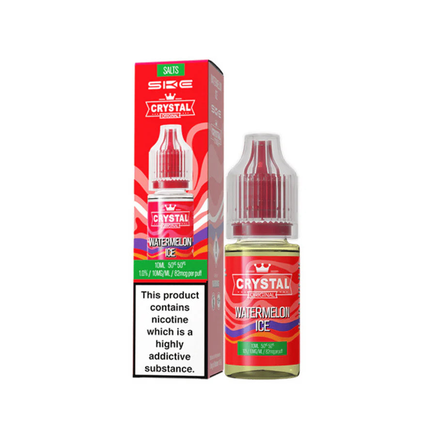 SKE Crystal Original Nic Salt Vape Juice Watermelon Ice Flavour