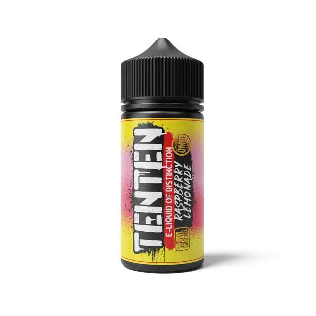 Tenten 100ML Shortfill Vape Liquid Raspberry Lemonade Flavour