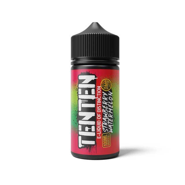 Tenten 100ML Shortfill Vape Liquid Strawberry Watermelon Flavour