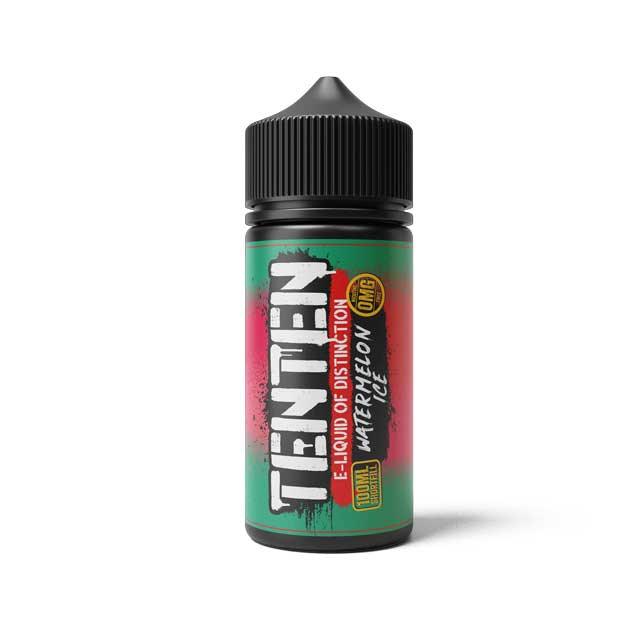Tenten 100ML Shortfill Vape Liquid Watermelon Ice Flavour