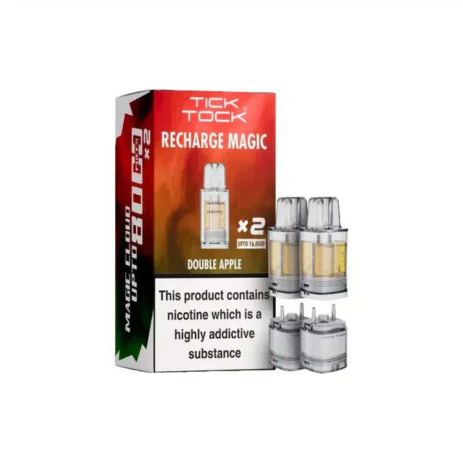 Tick Tock Magic 8000 Pods Double Apple Flavour