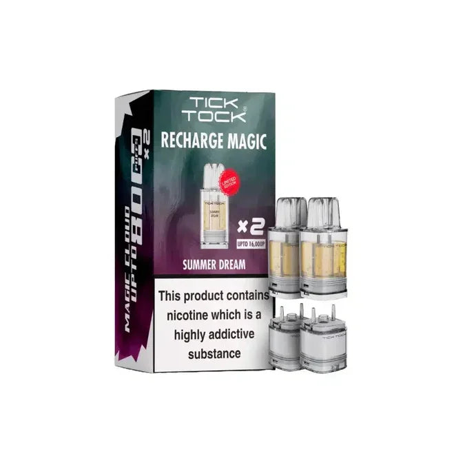 Tick Tock Magic 8000 Pods Summer Dream Flavour