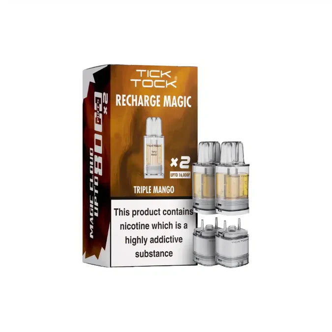 Tick Tock Magic 8000 Prefilled Pods