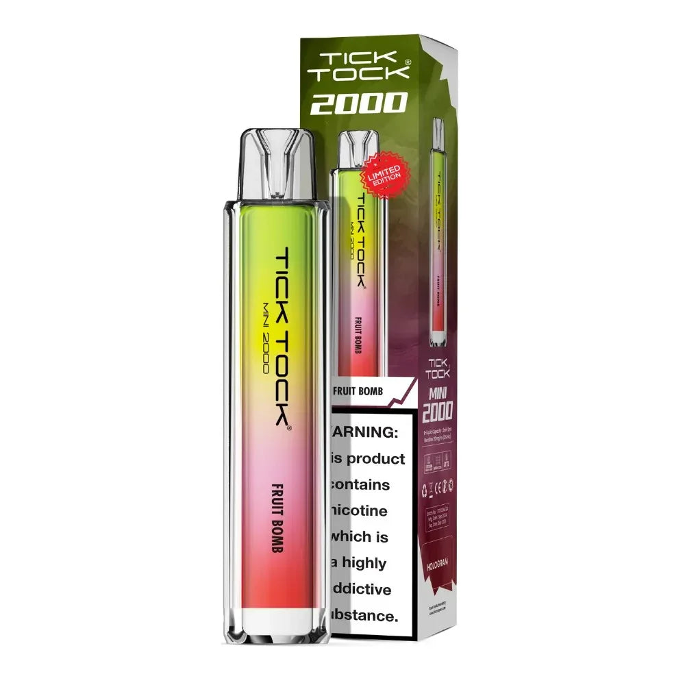 Tick Tock Mini 2000 Pod Kit Fruit Bomb Flavour
