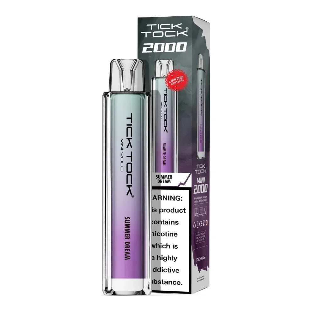 Tick Tock Mini 2000 Pod Kit Summer Dream Flavour