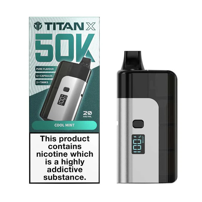 Titan X 50k Prefilled Pod Kit