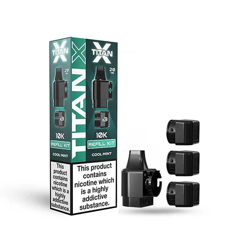 Titan X Vape Pods Cool Mint Flavour