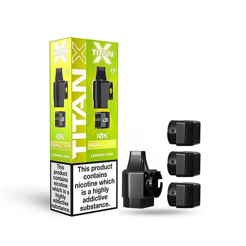 Titan X Vape Pods Lemon Lime Flavour