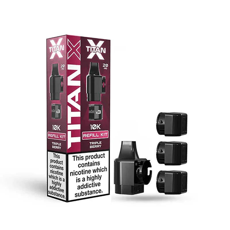 Titan X Vape Pods Triple Berry Flavour
