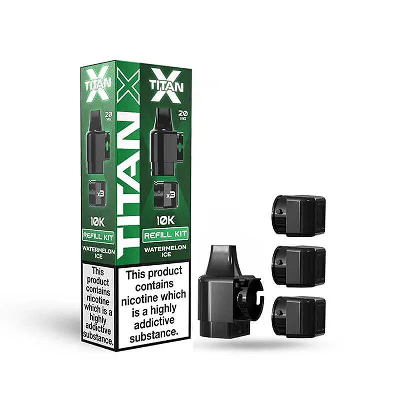 Titan X Vape Pods Watermelon Ice Flavour