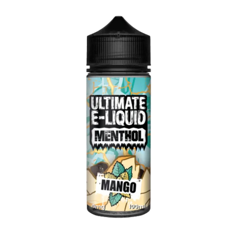 Ultimate E-liquid 100ml Menthol Vape Juice Mango Flavour