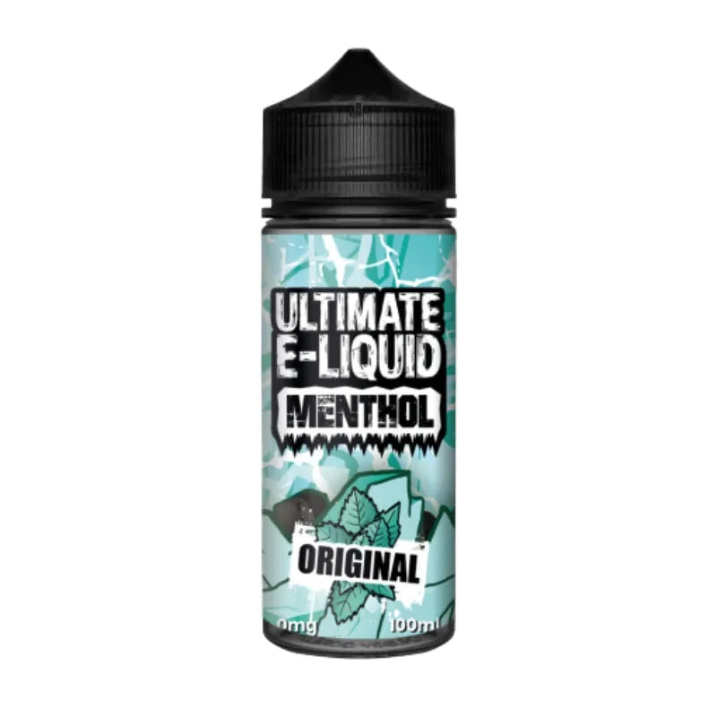 Ultimate E-liquid 100ml Menthol Vape Juice Original Flavour