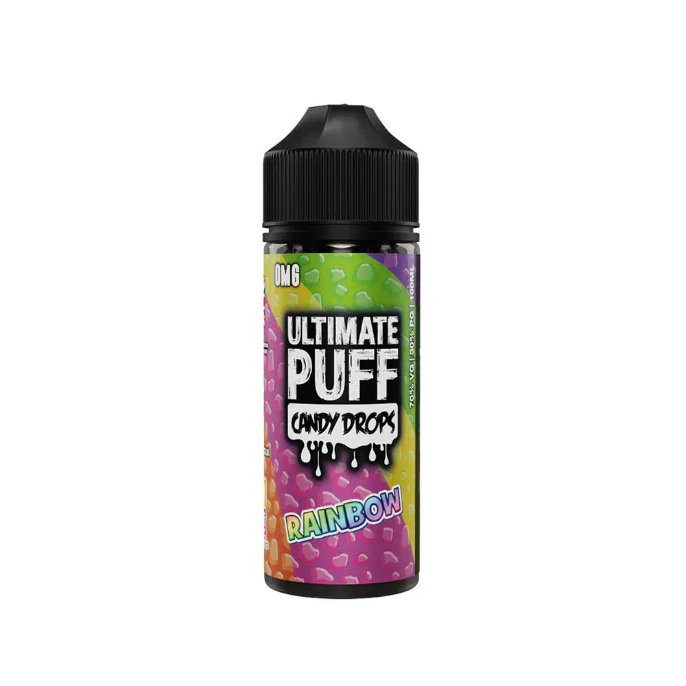 Ultimate Puff Candy Drops Vape E-Liquid Rainbow Flavour