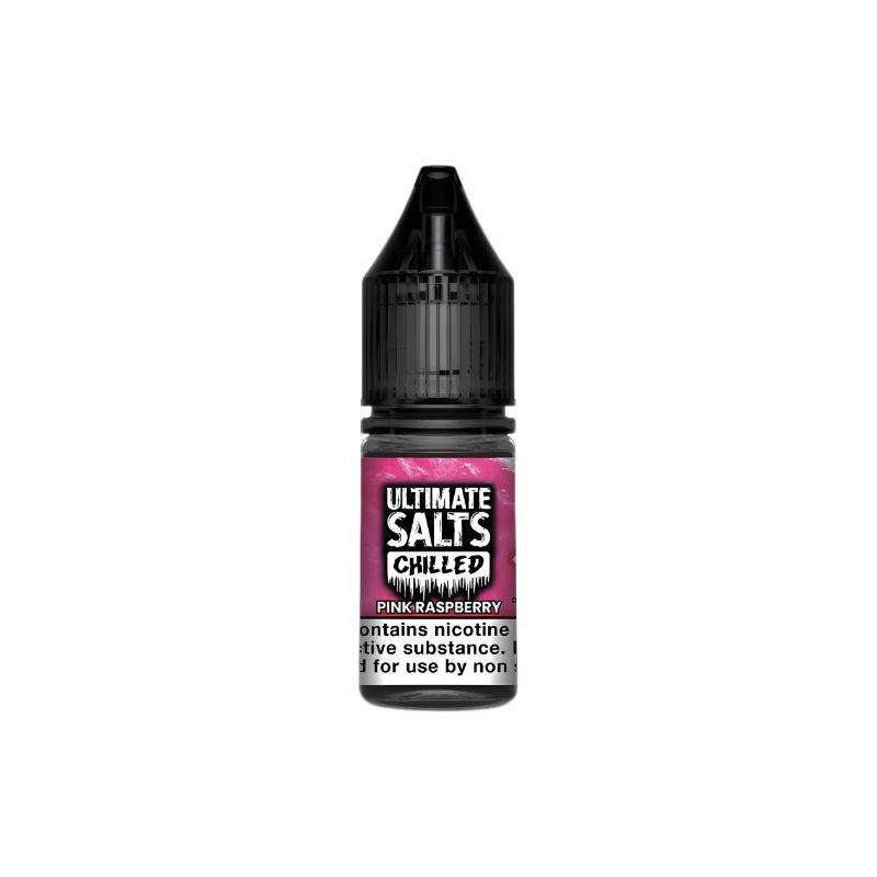Ultimate Chilled Nic Salt E-Liquid Pink Raspberry Flavour