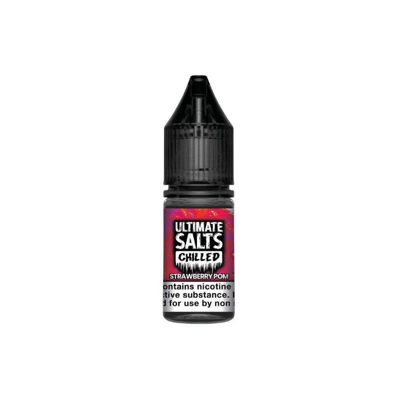 Ultimate Chilled Nic Salt E-Liquid Strawberry Pom Flavour