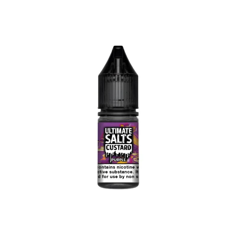 Ultimate Custard Nic Salt Purple Colour