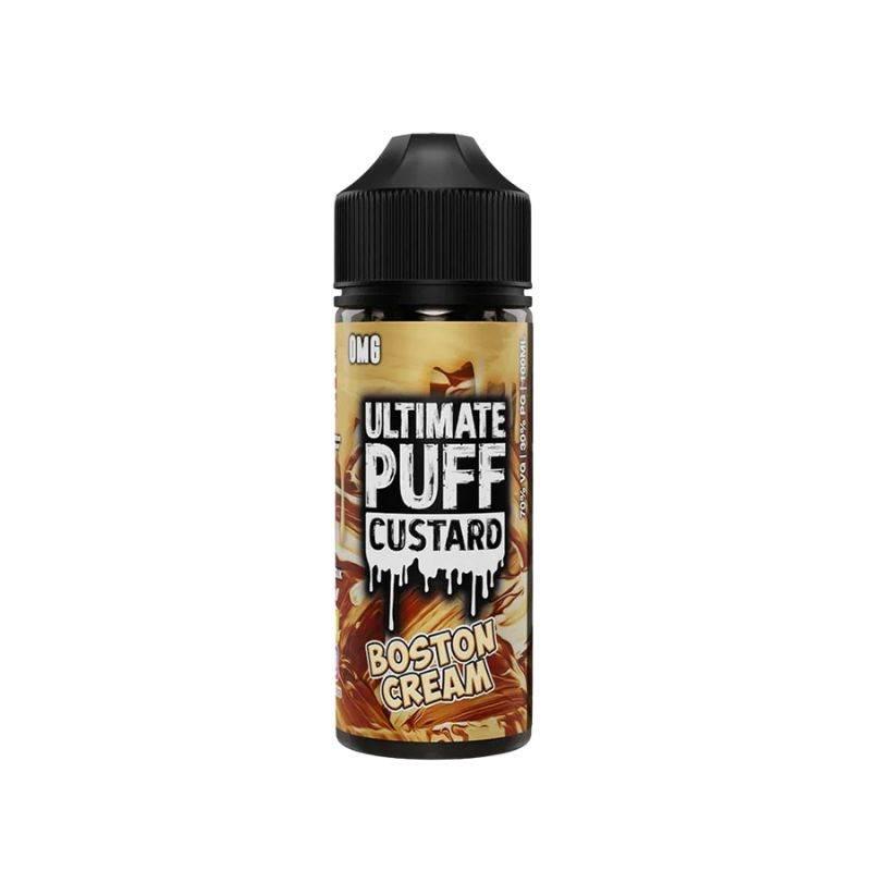 Ultimate Custard Shortfill Vape Liquid Boston Cream Flavour