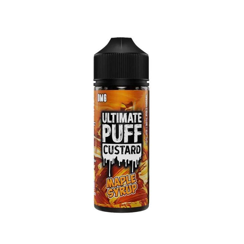 Ultimate Custard Shortfill Vape Liquid Maple Syrup Flavour