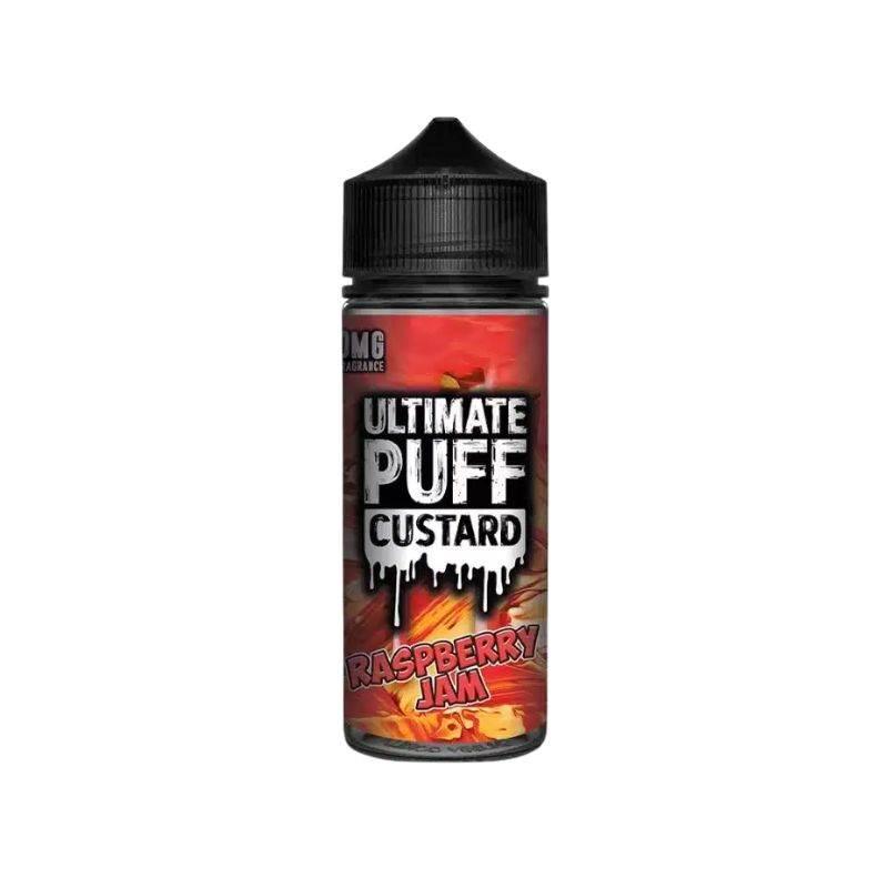 Ultimate Custard Shortfill Vape Liquid Raspberry Jan Flavour