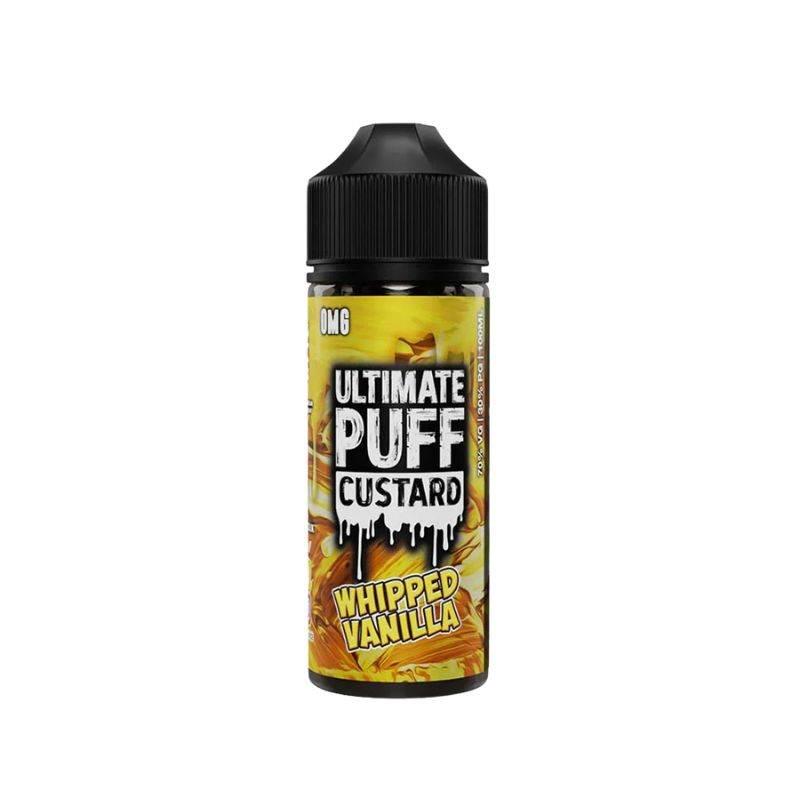 Ultimate Custard Shortfill Vape Liquid Whipped Vanilla Flavour