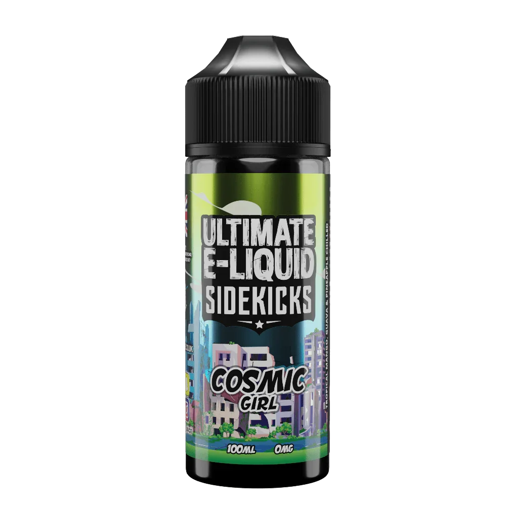Ultimate Vape Juice Sidekicks 100ML Shortfill Cosmic Girl Flavour