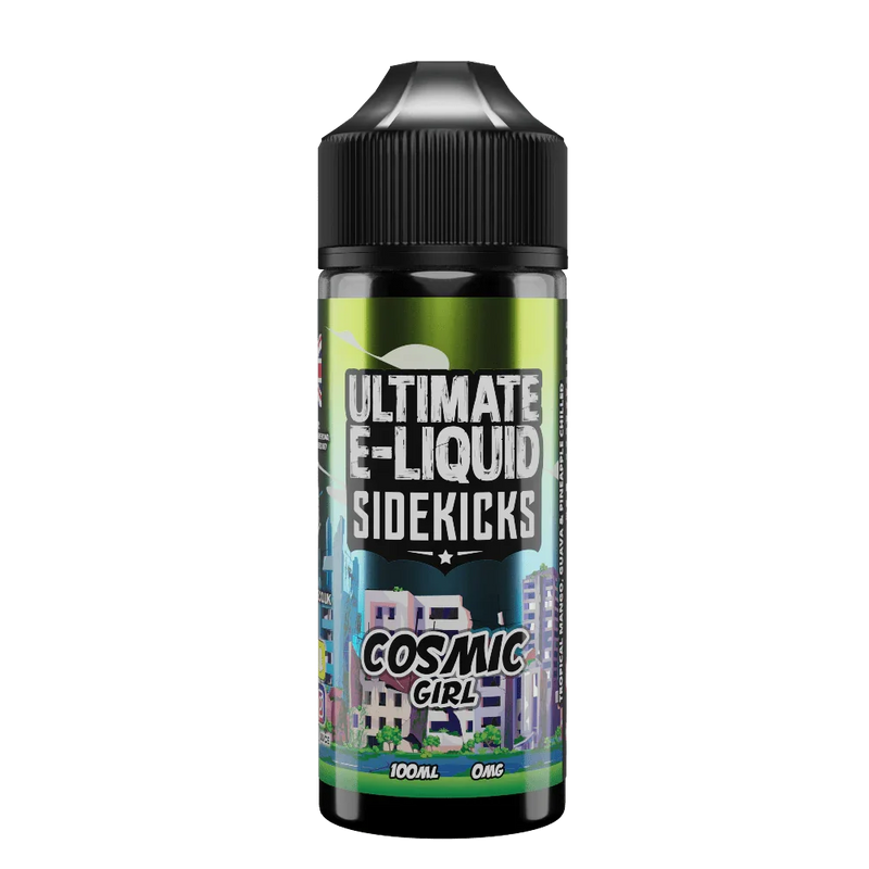 Ultimate Vape Juice Sidekicks 100ML Shortfill Cosmic Girl Flavour
