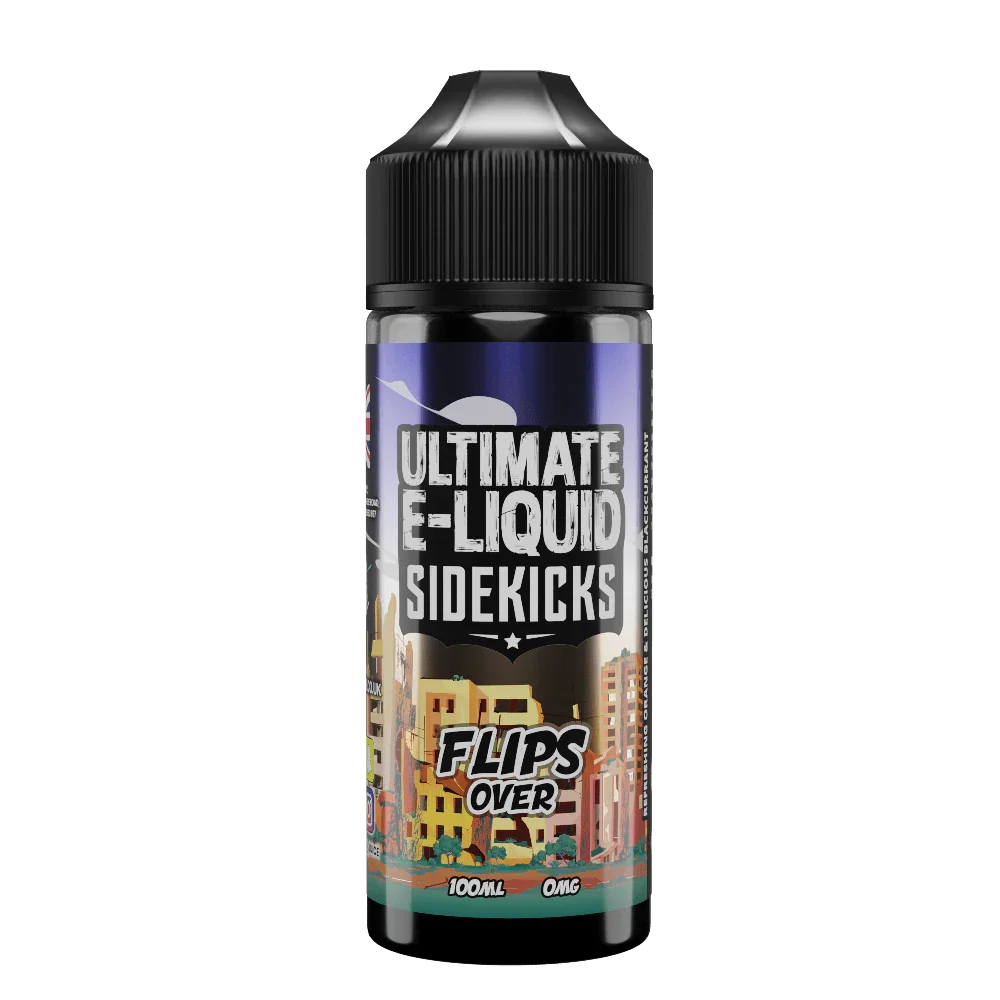 Ultimate Vape Juice Sidekicks 100ML Shortfill Flips Over Flavour