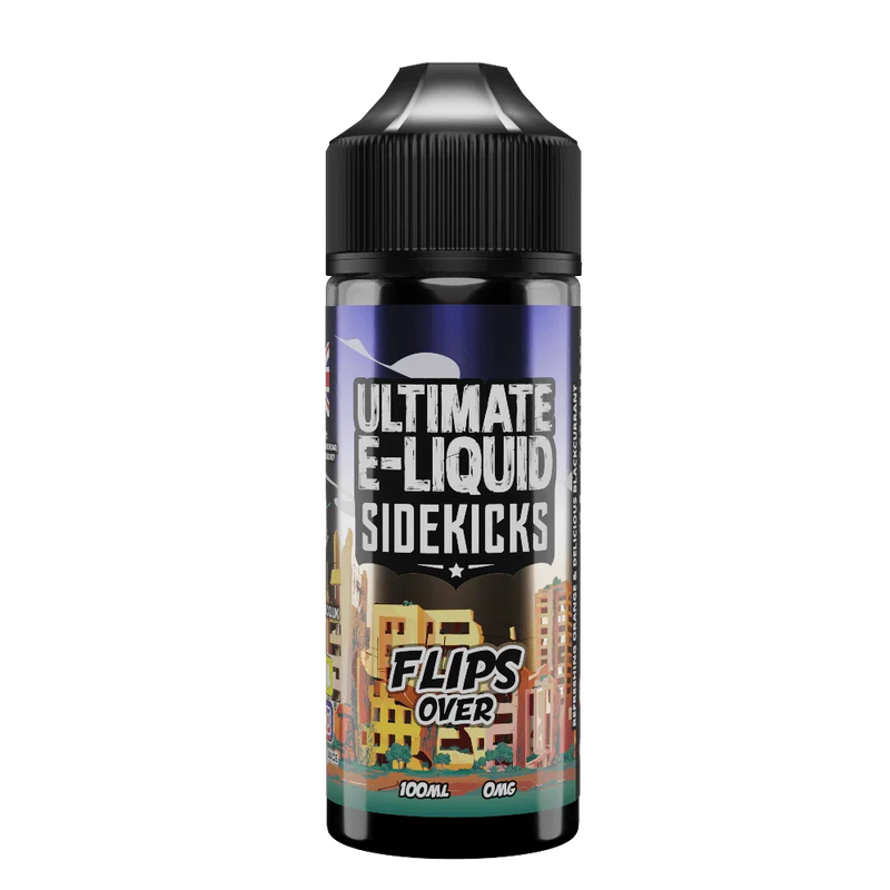 Ultimate Vape Juice Sidekicks 100ML Shortfill Flips Over Flavour