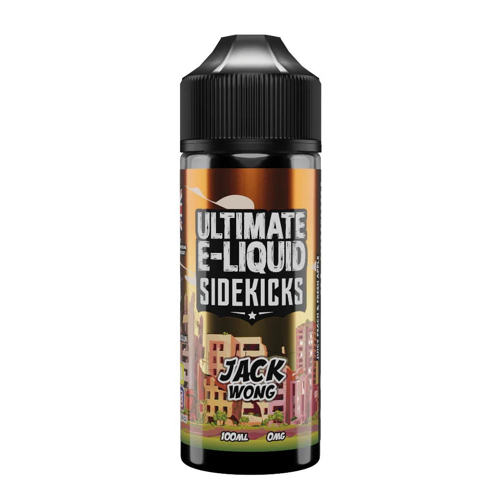 Ultimate Vape Juice Sidekicks 100ML Shortfill Jack Wong Flavour
