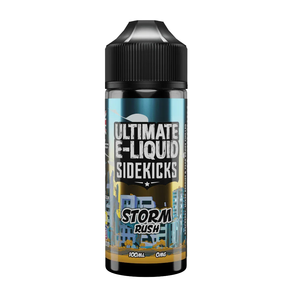 Ultimate Vape Juice Sidekicks 100ML Shortfill Strom Rush Flavour
