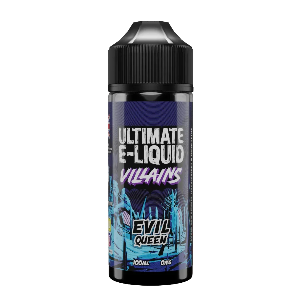 Ultimate Vape Liquid Villains 100ML Shortfill Evil Queen Flavour