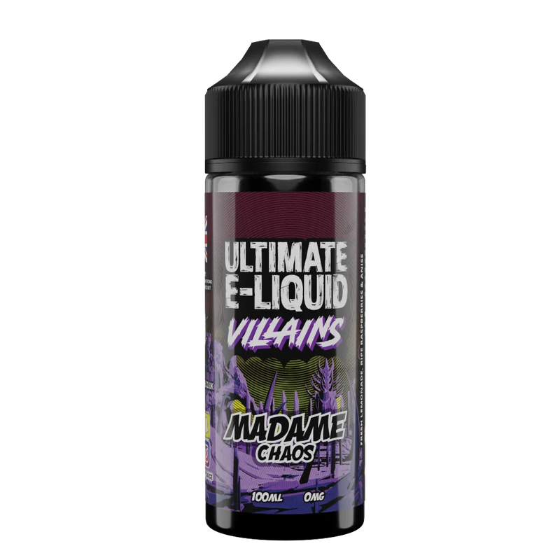 Ultimate E-liquid Villains 100ml Shortfill