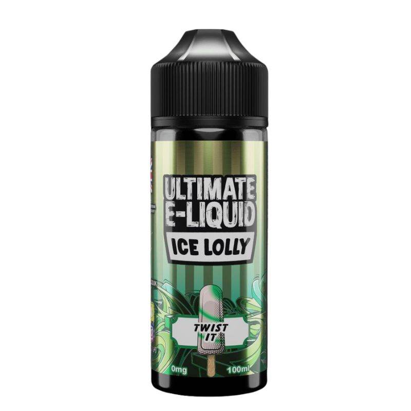 Ultimate Puff Ice Lolly Vape E-Liquid Twist It Flavour