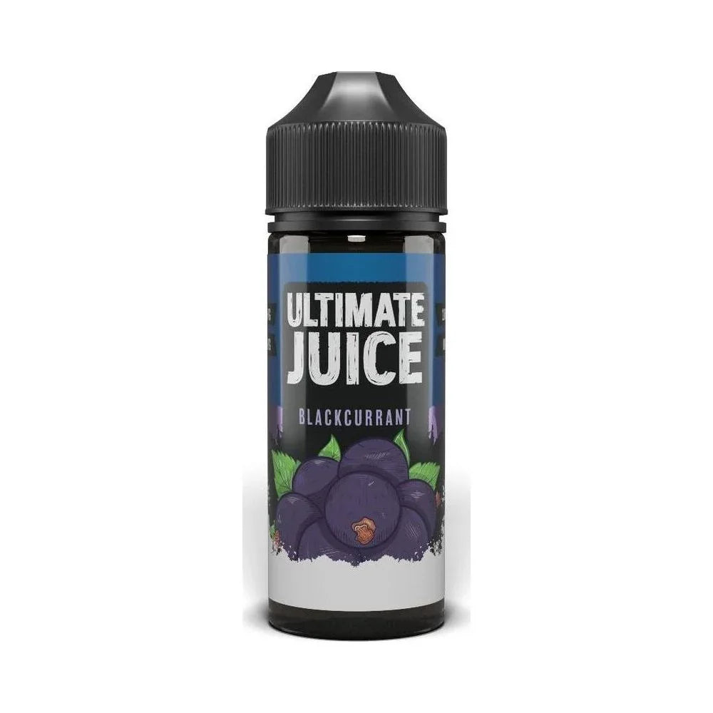 Ultimate Juice 100ML Shortfill Vape Liquid Blackcurrant Flavour