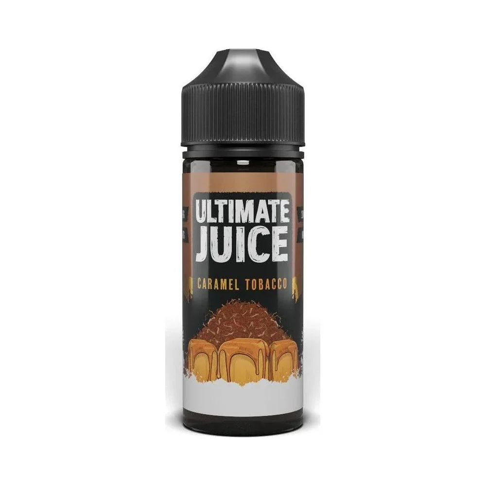 Ultimate Juice 100ML Shortfill Vape Liquid Caramel Tobacco Flavour