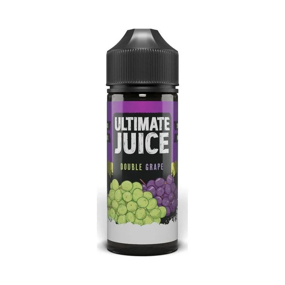Ultimate Juice 100ML Shortfill Vape Liquid Double Grape Flavour