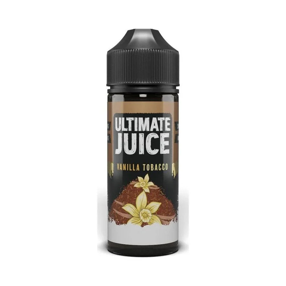 Ultimate Juice 100ML Shortfill Vape Liquid Vanilla Tobacco Flavour
