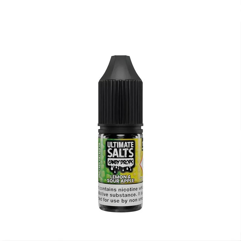 Ultimate Candy Drops Nic Salts Lemon Sour Apple Flavour