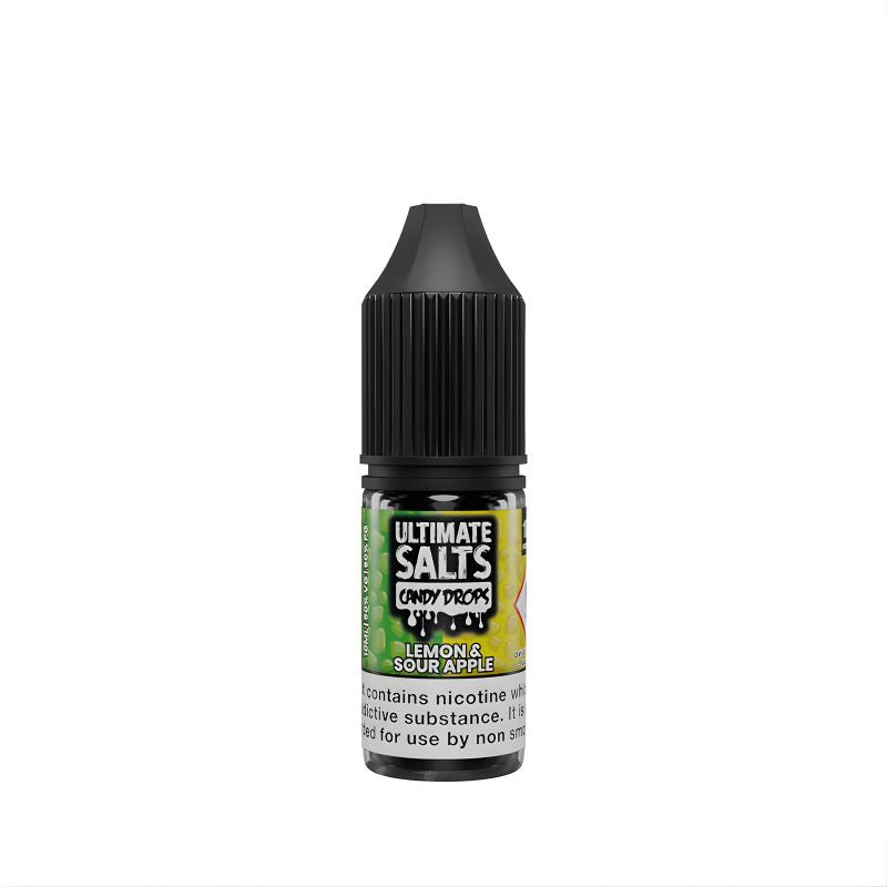 Ultimate Candy Drops Nic Salts Lemon Sour Apple Flavour
