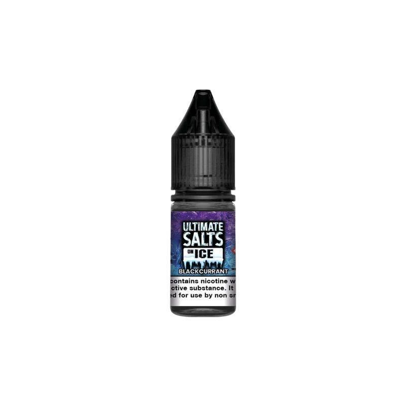 Ultimate On Ice Nic Salt Blackcurrant Flavour
