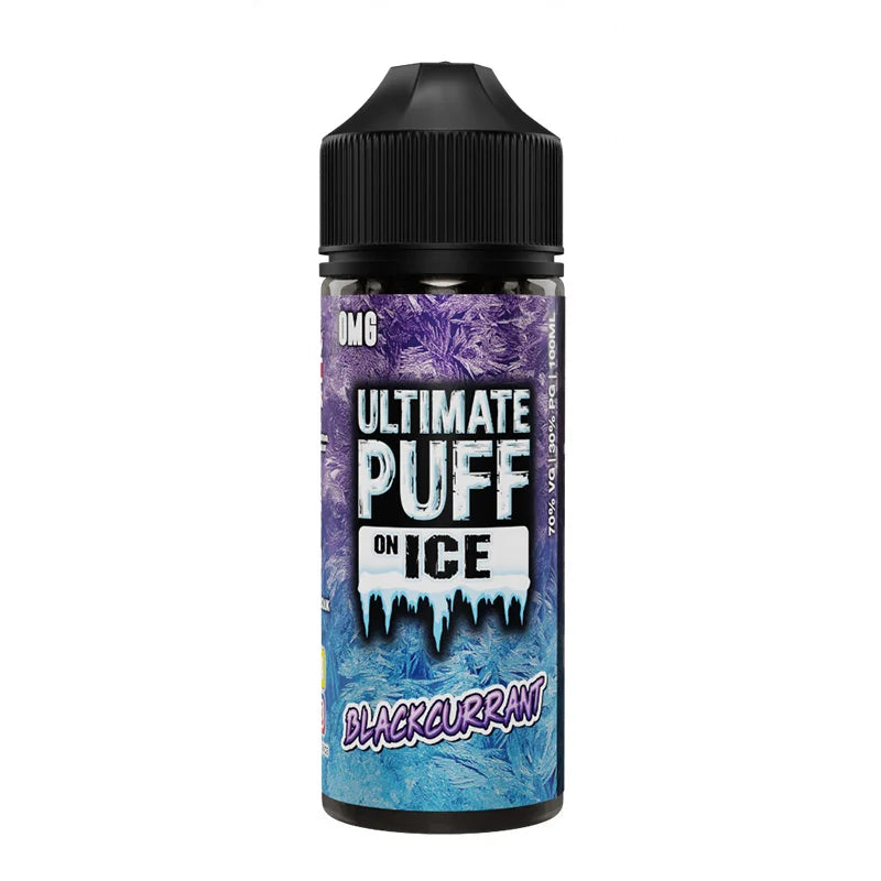 Ultimate On Ice E-liquid Blackcurrant Flavour