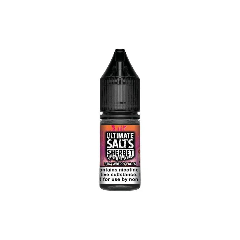 Ultimate Sherbet Salts Nic E-Liquid Strawberry Laces Flavour
