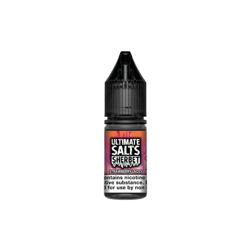 Ultimate Sherbet Salts Nic E-Liquid Strawberry Laces Flavour