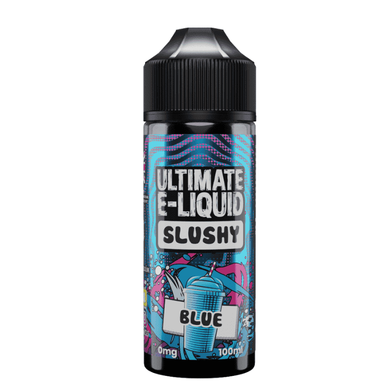 Ultimate Puff Slushy Vape E-Liquid Blue Colour